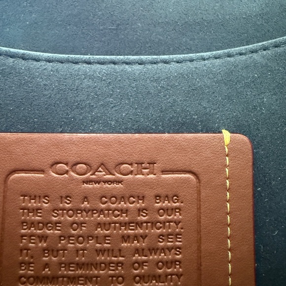 Coach Black and Gold Chain Tabby Shoulder Bag - Picture 6 of 11